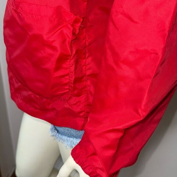 Vintage Marine Corp Jacket Medium 70s Artex USMC Red Military Lightweight Nylon - Picture 10 of 16